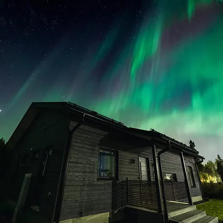 Villa Polar Lights With Jacuzzi By Booklapland Rovaniemi Exterior photo
